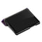 For Lenovo Tab M8 Coloured Drawing Pattern Horizontal Deformation Flip Leather Case with Three-folding Holder(Galaxy)