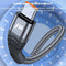 ADC-005 6A USB to USB-C / Type-C Weave Fast Charging Data Cable, Length:0.5m(Black)