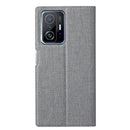For Xiaomi Mi 11T / 11T Pro ViLi DMX Series Shockproof Magnetic Flip Leather Case(Grey)