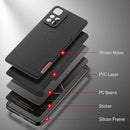 For Xiaomi Redmi Note 11 Chinese Version / Note 11T 5G / Poco M4 Pro 5G DUX DUCIS Fino Series PU + TPU Phone Case(Black)