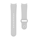 For Samsung Galaxy Watch4 40&44mm/Watch4 Classic 42&46mm Silicone Reverse Buckle Watch Band(Grey)