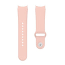 For Samsung Galaxy Watch4 40&44mm/Watch4 Classic 42&46mm Silicone Reverse Buckle Watch Band(Sand Pink)