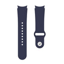 For Samsung Galaxy Watch4 40&44mm/Watch4 Classic 42&46mm Silicone Reverse Buckle Watch Band(Midnight Blue)