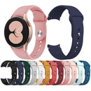 For Samsung Galaxy Watch4 40&44mm/Watch4 Classic 42&46mm Silicone Reverse Buckle Watch Band(Grey)