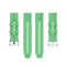 For Huawei Watch GT 3 46mm/GT 22mm Runner Silicone Silver Buckle Watch Band(Mint Green)