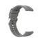 For Huawei Watch GT 3 46mm/GT 22mm Runner Silicone Silver Buckle Watch Band(Grey)