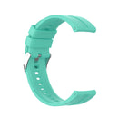 For Huawei Watch GT 3 46mm/GT 22mm Runner Silicone Silver Buckle Watch Band(Aurora Blue)