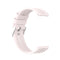 For Huawei Watch GT 3 46mm/GT 22mm Runner Silicone Silver Buckle Watch Band(Quicksand Pink)