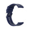 For Huawei Watch GT 3 46mm/GT 22mm Runner Silicone Silver Buckle Watch Band(Midnight Blue)