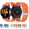 For Huawei Watch GT 3 46mm/GT 22mm Runner Silicone Silver Buckle Watch Band(Black)