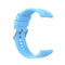 For Huawei Watch GT 3 42mm 20mm Silicone Silver Buckle Watch Band(Sky Blue)