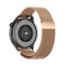 For Huawei Watch GT 3 46mm/GT Runner 22mm Milan Metal Watch Band(Rose Gold)