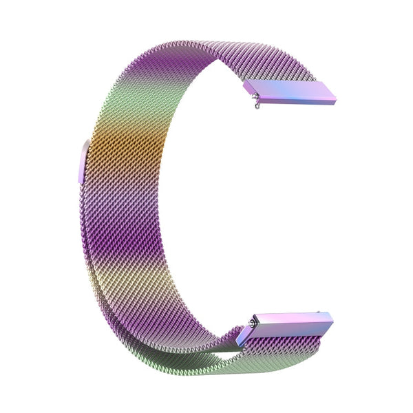For Huawei Watch GT 3 46mm/GT Runner 22mm Milan Metal Watch Band(Colorful)