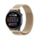 For Huawei Watch GT 3 42mm 20mm Milan Metal Watch Band(Champagne Gold)