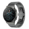 For Huawei Watch GT 3 46mm/GT Runner 22mm One-bead Steel Watch Band(Grey)