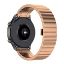 For Huawei Watch GT 3 46mm/GT Runner 22mm One-bead Steel Watch Band(Rose Gold)