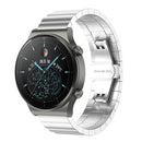 For Huawei Watch GT 3 42mm 20mm One-bead Steel Watch Band(Silver)