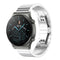 For Huawei Watch GT 3 42mm 20mm One-bead Steel Watch Band(Silver)
