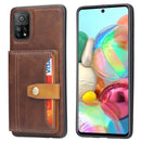 For Xiaomi Redmi Note 11 Pro 5G CN Version Calfskin Color Matching TPU + PU Phone Case(Brown)