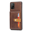 For Xiaomi Redmi Note 11 Pro 5G CN Version Calfskin Color Matching TPU + PU Phone Case(Brown)