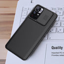 For Xiaomi Redmi Note 11 5G / 11T 5G / 11S 5G / Poco M4 Pro 5G NILLKIN Black Mirror Series Camshield PC Phone Case(Blue)