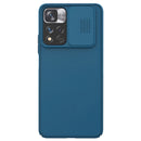 For Xiaomi Redmi Note 11 Pro China / 11 Pro+ Global / Mi 11i / Mi 11i 5G NILLKIN Black Mirror Series Camshield PC Phone Case(Blue)