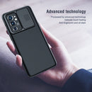 For OnePlus 9RT 5G NILLKIN Black Mirror Series Camshield PC Phone Case(Black)