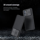 For OnePlus 9RT 5G NILLKIN Black Mirror Series Camshield PC Phone Case(Black)