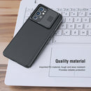 For OnePlus 9RT 5G NILLKIN Black Mirror Series Camshield PC Phone Case(Black)