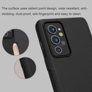 For OnePlus 9RT 5G NILLKIN Frosted Concave-convex Texture PC Phone Case(Black)