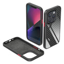 Real Carbon Fiber MagSafe Magnetic Phone Case For iPhone 13 Pro Max(Black)