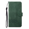 Cubic Skin Feel Flip Leather Phone Case For OnePlus 8 Pro(Green)