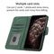 Cubic Skin Feel Flip Leather Phone Case For OnePlus 8 Pro(Green)