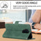 Cubic Skin Feel Flip Leather Phone Case For OnePlus 8 Pro(Green)