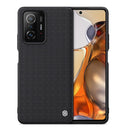 For Xiaomi Mi 11T / 11T Pro NILLKIN 3D Textured Nylon Fiber TPU Phone Case(Black)