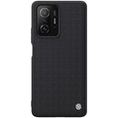 For Xiaomi Mi 11T / 11T Pro NILLKIN 3D Textured Nylon Fiber TPU Phone Case(Black)