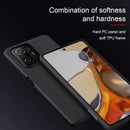 For Xiaomi Mi 11T / 11T Pro NILLKIN 3D Textured Nylon Fiber TPU Phone Case(Black)