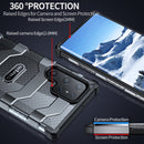 For Samsung Galaxy S22 Ultra 5G wlons Explorer Series PC+TPU Phone Case(Blue)