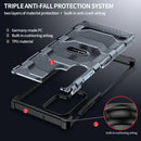 For Samsung Galaxy S22 Ultra 5G wlons Explorer Series PC+TPU Phone Case(Blue)