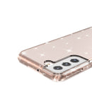 For Samsung Galaxy S22 5G Shockproof Terminator Style Glitter Powder Protective Phone Case(Gold)
