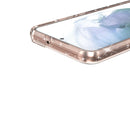 For Samsung Galaxy S22 5G Shockproof Terminator Style Glitter Powder Protective Phone Case(Gold)