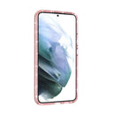 For Samsung Galaxy S22 5G Shockproof Terminator Style Glitter Powder Protective Phone Case(Pink)