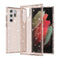 For Samsung Galaxy S22 Ultra 5G Shockproof Terminator Style Glitter Powder Protective Phone Case(Gold)