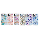 Flowers and Plants Series IMD TPU Phone Case For iPhone 13 Pro Max(Green Gardenia)