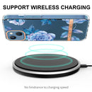 Flowers and Plants Series IMD TPU Phone Case For iPhone 13(Orchid Peony)