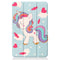 For Nokia T20 Painted Leather Tablet Case with 3-Fold Holder(Unicorn)