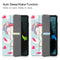 For Nokia T20 Painted Leather Tablet Case with 3-Fold Holder(Unicorn)