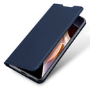 For Xiaomi Redmi Note 11 Pro / Redmi Note 11 Pro+ DUX DUCIS Skin Pro Series Shockproof Horizontal Flip Leather Phone Case(Dark Blue)