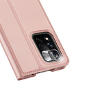 For Xiaomi Redmi Note 11 Pro / Redmi Note 11 Pro+ DUX DUCIS Skin Pro Series Shockproof Horizontal Flip Leather Phone Case(Rose Gold)