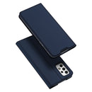 For Samsung Galaxy A53 5G DUX DUCIS Skin Pro Series Shockproof Horizontal Flip Leather Phone Case(Dark Blue)